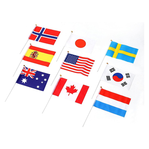 Factory Wholesale Tobagonian National Mini Small Stick <b>Flag</b> Trinidad and Tobago Hand Held <b>Flag</b> - Product Image 4