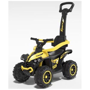 Coche de Juguete para Niños, Cochecito Deslizante con Movimiento de Patas, <span class=keywords><strong>3</strong></span> en 1, Juguete para Empujar, Andador, Cochecito Mega Deluxe con Capota - Product Image 3