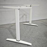 Pieds de table contemporains en acier inoxydable, réglables et faciles à assembler, pour mobilier d'école, de bureau, de cuisine, de salle à manger et d'intérieur