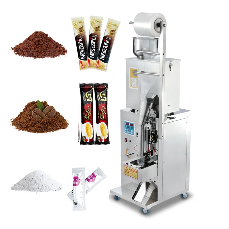 Bolsas pequeñas, máquina automática de envasado de café en polvo de especias de arroz, máquinas de envasado multifunción para bolsas de té
