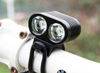 Nuevo Diseño, 2 Linternas de Bicicleta Recargables de Aluminio T6, Resistentes al Agua IP65, 1000+ Lúmenes, Luz Diurna de 6000K, Largo Alcance, para Emergencias Nocturnas