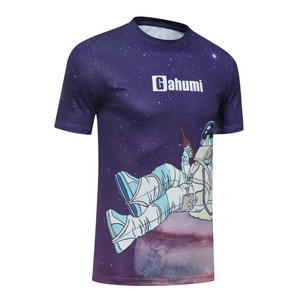 Custom Design <strong>Clothing</strong> Manufacturers 100% Polyester 3D All Over Sublimation Printing Anime T-shirt - Product Image 2