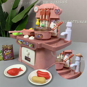 Kreatives Geburtstags geschenk DIY Mädchen geben Rollenspiel Simulation Lebensmittel Kochgeschirr Mini Küchen spielzeug Echtes Kochset Für Kinder - Product Image 5