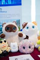 Robot Educativo Electrónico Inteligente, Gato Mascota con Clonación de Voz, Interacción Táctil, Pantalla Dual, Compañero Emocional