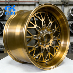 Rines Personalizados Dorados Forjados en Aluminio 6061 T6, 6x139.7 8x5.5, 20 22 24 26 Pulgadas para Toyota <span class=keywords><strong>Hummer</strong></span> H2/H3 Cadillac - Product Image 4