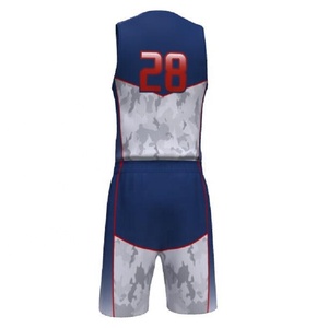 Tonton Sportswear Polyester Personnalisé Pas Cher Maillot de Basket-Ball Uniforme de Basket-Ball Personnalisé - Product Image 2