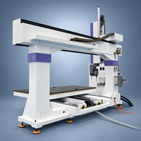 Machine de gravure CNC 5 axes ATC 1325 robuste pour le bois 3D avec changeur d'outils – Prix du routeur CNC