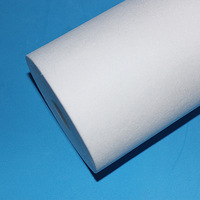 Cartouche filtrante à sédiments en PP soufflé à chaud Big Blue de 20 pouces, diamètre extérieur 4,5 pouces, 1 micron / 5 microns, pour pré-filtration RO pour toute la maison