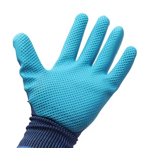 Guanti di Sicurezza Antiscivolo Resistenti all'Usura di Alta Qualità, Guanti da Lavoro con Trenta Tremaie in Rilievo per Semirimorchi - Product Image 6