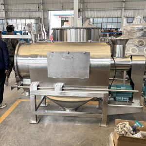 Machine vibrante de criblage de moteur de flux d'air horizontal d'acier inoxydable de Tesheng pour l'élimination d'impuretés de nourriture de ferme 110-480V - Product Image 4