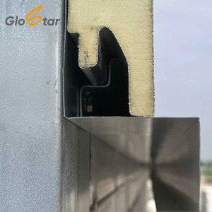 Panel de Pared de Lana de Roca con Aislamiento Térmico GLOSTAR con Borde Sellado con PU para Ahorro de Energía en Edificios y Talleres - Product Image 4