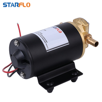 STARFLO FP-12 12V / 24V DC 14LPM Pompe de transfert de carburant Système de lubrification hydraulique automatique électrique Petite pompe à engrenages d'huile