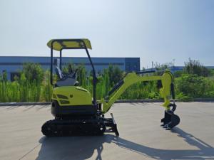 Miniexcavadora Hidráulica de 1.5 Toneladas con Orugas, Modelo 2026, Utilizada <span class=keywords><strong>para</strong></span> Trabajos de Jardinería - Product Image 6