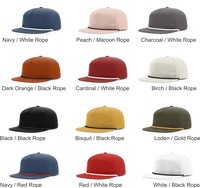 Casquettes de camionneur personnalisées en 3D avec logo brodé Richard Son 256, casquettes de baseball personnalisées à fermeture snapback, casquettes de papa