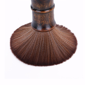 Wooden Foaming <b>Brush</b> For Men Soft Nylon Bristle Face Beard <b>Brush</b> Coffee Brown - Product Image 3