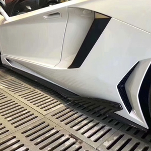 Parachoques de fibra de carbono de alta calidad, faldones laterales, kit de carrocería para <span class=keywords><strong>Lamborghini</strong></span> LP700 LP750 Aventador - Product Image 3