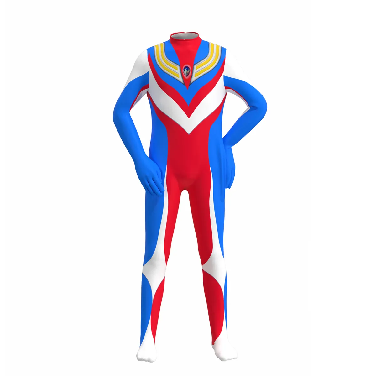 Classic Japanese Anime Ultraman Zero Cosplay Cloth for Couple Adult Halloween Treat Cosplay Party Jumpsuits TV&Movie Costume