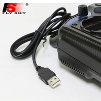 Simulateur de vol RC FS-SM600 6CH pour la formation de drone d'avion d'hélicoptère 3D avec adaptateur USB Support PC Windows