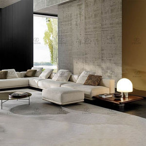 Sofá minimalista italiano para sala de estar, muebles personalizados, combinación de esquina grande de tela de alta gama, novedad de 2022 - Product Image 4