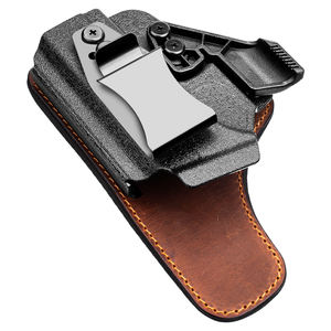 नए आगमन गुंफ्लावर iwb पॉलीमर + चमड़े के होल्स्टर w/claw ऑप्टिक्स तैयार - Product Image 5