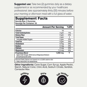 Gommes ACV avec complément alimentaire Keto BHB stimulant l'énergie <span class=keywords><strong>repas</strong></span> <span class=keywords><strong>de</strong></span> <span class=keywords><strong>substitut</strong></span> <span class=keywords><strong>de</strong></span> bonbons gommeux adapté aux adultes - Product Image 3