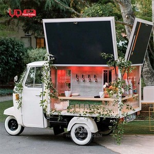 Hermoso Food Truck Chino Tipo Tuk Tuk, Mini Triciclo de Comida Único para <span class=keywords><strong>Donuts</strong></span>, Carrito de Comida Móvil en EE. UU. y Europa - Product Image 1