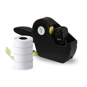 Kit de pistolet d'étiquetage avec 1 ligne d'impression, 4 rouleaux d'étiquettes 26x12 mm pour usage commercial - Product Image 1