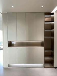 Mueble Zapatero Moderno de Madera Maciza, Tamaño Personalizado, Muebles de Salón Ecológicos para Villas, Hoteles y Apartamentos - Product Image 4