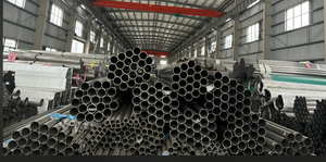 Tuyau en acier inoxydable soudé 42mm 45mm 48mm <span class=keywords><strong>57mm</strong></span> Tailles 410 410L 420 430 436L Grades Petits tubes ronds Service de coupe inclus - Product Image 3