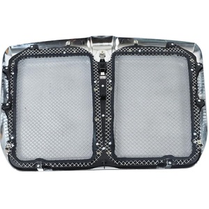 กรอบกระจังหน้าโครเมียมพร้อมมุ้งกันแมลงสำหรับรถบรรทุก Kenworth T680 รุ่นปี 2013-2021 รุ่น BS-KW-101CH - Product Image 6
