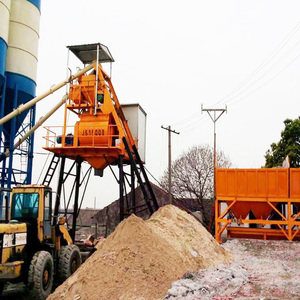 โรงงานผสมคอนกรีต Sinoma Hzs60m3/h 90m3 Hzs120 ได้รับการรับรองมาตรฐาน ISO พร้อมระบบควบคุมแบบรวมศูนย์  มอเตอร์ปั๊มใหม่ แกนเครื่องยนต์ - Product Image 1
