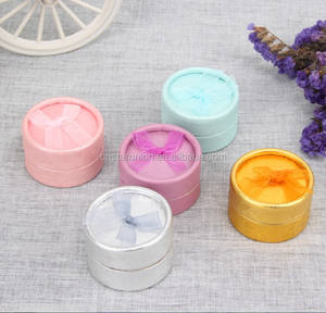 Yeni tasarım özel sizin logo karton şerit takı küpe yüzük hediye kağıt ambalaj kutusu - Product Image 4