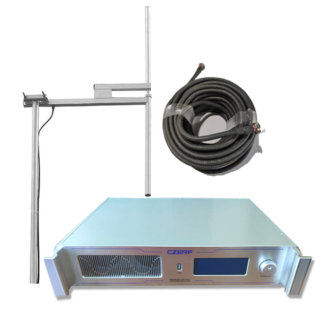 600W Wireless Professional Amplifier & Broadcast FM Transmitter with USB Input for Radio Station Broadcasting System