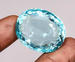 Piedra Preciosa de Aguamarina 100% Natural, Facetada, al por Mayor, para Joyería DIY, de Alta Calidad, en Quilates, Semipreciosa, Suelta - Product Image 5