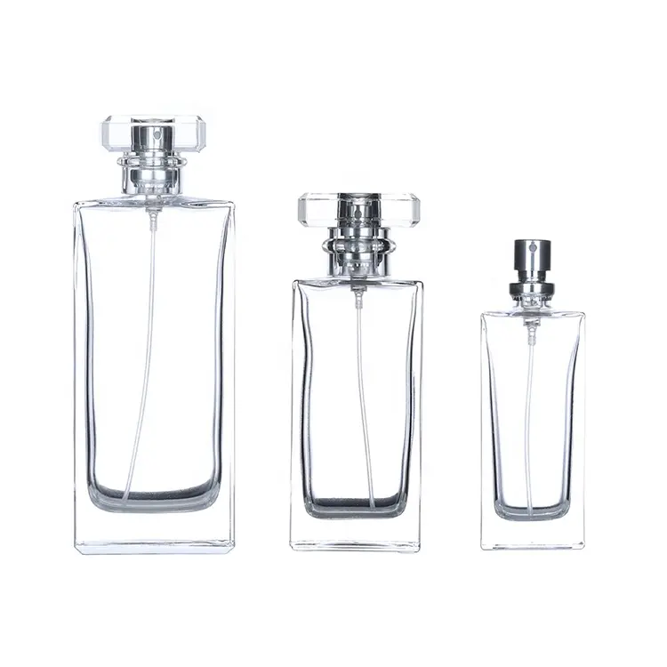 30/50/100ML Round Luxury Perfume Bottles Manufacturer Fragrance Glass Bottle Recycle Custom Perfume Bottles For Sale