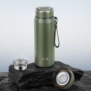 2025 Fábrica Atacado Portátil Eco Friendly Dupla Murada Garrafa De Água De Aço Inoxidável com Tampa - Product Image 4