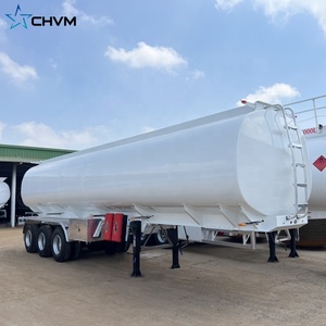42cbm Aluminium Spuitbus Tanker Oplegger Voor Het <span class=keywords><strong>Transport</strong></span> Van Chemische Vloeibare Brandbare Dieselolie Benzine - Product Image 4