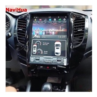 Radio con Pantalla Táctil NAVIHUA para Auto, Sistema de Navegación Multimedia con Android Auto para Mitsubishi L200 Triton
