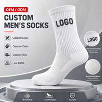Chaussettes de sport en coton tricotées pour jeunes, de haute qualité, directement de l'usine, avec logo personnalisé