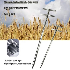 เครื่องเก็บตัวอย่างเมล็ดพืชหอกแบบปิดสแตนเลส - Product Image 1