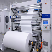 Film de transfert PET blanc fluoré personnalisé Tensfilm 25-188µm pour MLCC, FPC et adhésif silicone PSA
