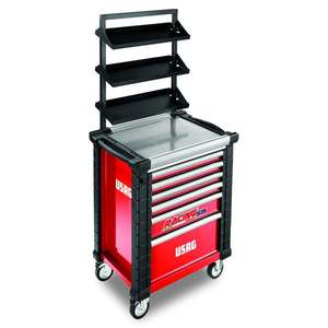 USAG - U05190314 Triple estante-EAN 8001150043284 ACCESORIOS TALLERES RODANTES - Product Image 1