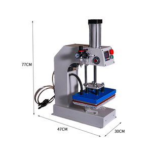 Presse à chaud pour vêtements en gros, impression de <span class=keywords><strong>logo</strong></span>, fabrication de presse à chaud, presse à chaud pneumatique à poste unique - Product Image 2
