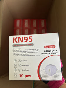 Masker pelindung pribadi pabrikan Logo kustom modis KN95 masker debu putih hitam masker wajah debu <span class=keywords><strong>Respirator</strong></span> cetakan - Product Image 5