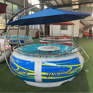 Bateau à pédales pour 4 personnes Fabriqué en Chine Petit bateau à rames en plastique Disco Bateau de <span class=keywords><strong>mer</strong></span> Bateaux inamovibles à <span class=keywords><strong>vendre</strong></span> en Amérique avec barbecue - Product Image 5