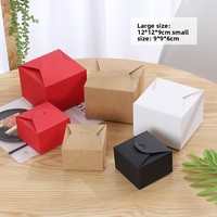 Cajas de Panadería de Papel Kraft Creativas y Personalizables, Cajas Multiusos para Postres, Nougat, Galletas, Dulces y Mini Pasteles, Empaque para Regalos