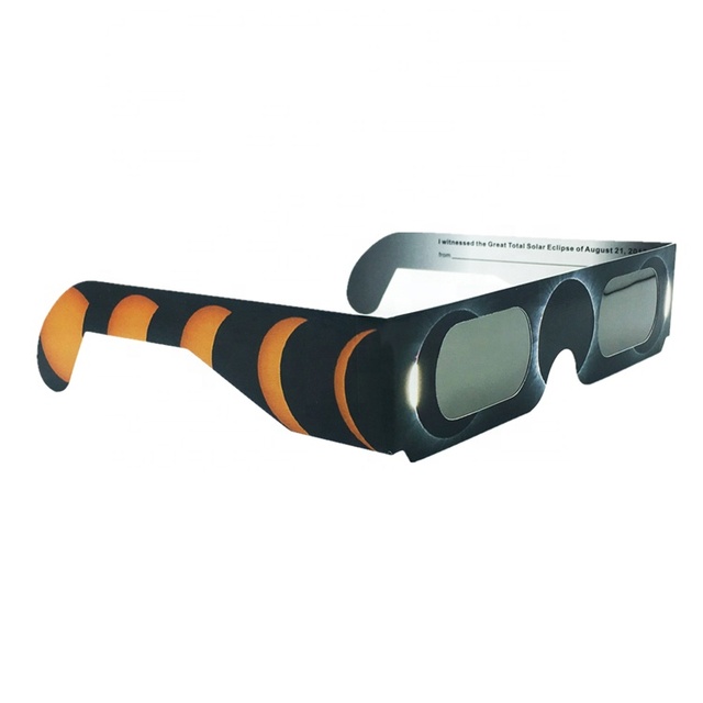 CE DoC on  AAS's Approved Vendor List-AAS Approved ISO Certified Custom Print 3d Cardboard Eclipse Glasses Solar