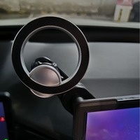 Cadre de Support de téléphone latéral d'écran de voiture populaire support de téléphone magnétique fort réglable pour Tesla modèle 3/y