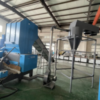 Broyeur de plastique haute efficacité, machine à broyer les bouteilles pour la ligne de recyclage des déchets PET