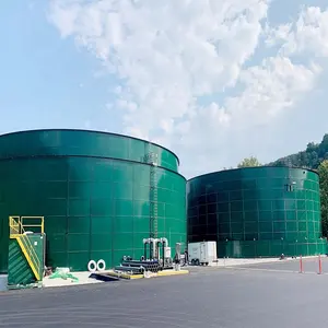 <span class=keywords><strong>AMOCO</strong></span> Biogas-Anlage/Biogas-Reaktoranlage/Emaille-Stahltank mit Rührwerk - Product Image 3
